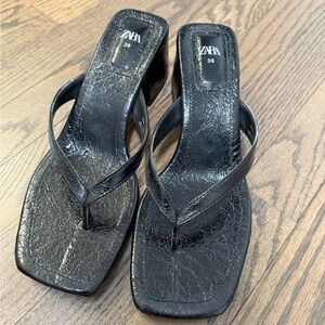 Zara Black Women's Sandals